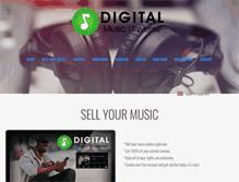 Tablet Screenshot of digitalmusicuniverse.com